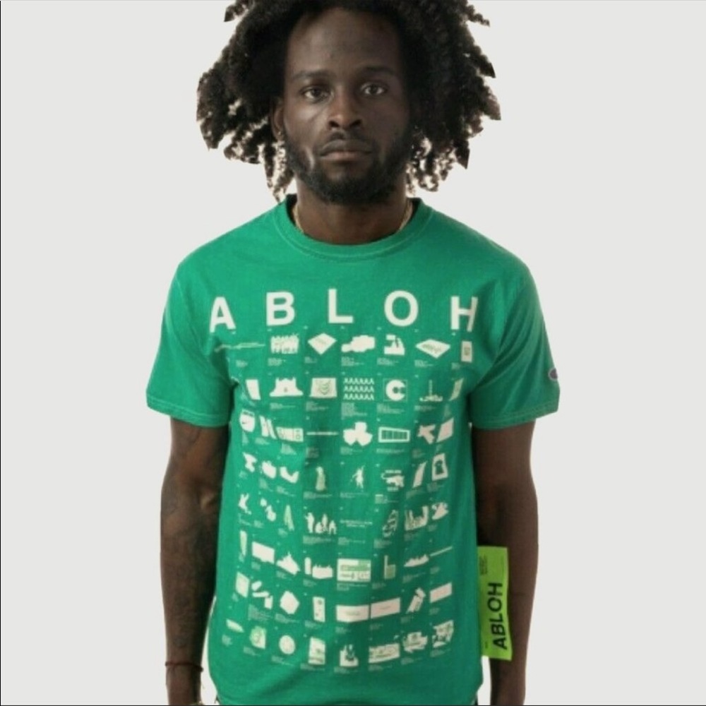 100% AUTHENTIC LIMITED EDITION VIRGIL ABLOH x CHAMPION x ICA – "COLLECTION TEE"